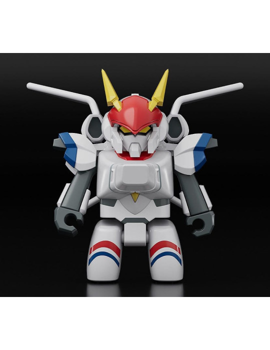Metal Armor Dragonar Brickroid figurine Dragonar-1 (Opening Ver.) & Carrier Set 5 cm Good Smile