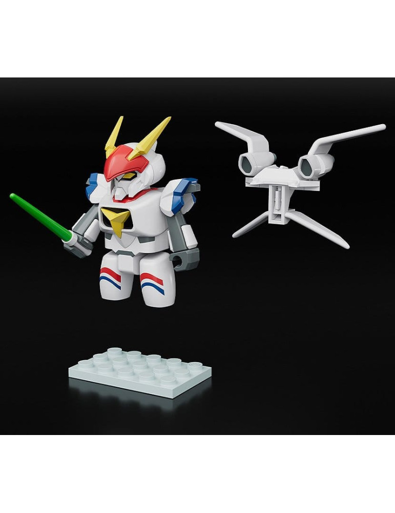 Metal Armor Dragonar Brickroid Action Figure Dragonar-1 (Opening Ver.) & Carrier Set 5 cm Good Smile