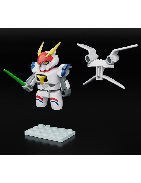 Metal Armor Dragonar Brickroid Action Figure Dragonar-1 (Opening Ver.) & Carrier Set 5 cm Good Smile