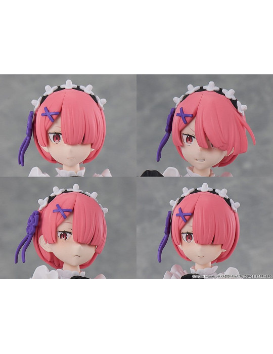 Re:ZERO -Starting Life in Another World- Kadokawa Plastic Model Series Plastic Model Kit Ram DX Ver. 16 cm Kadokawa