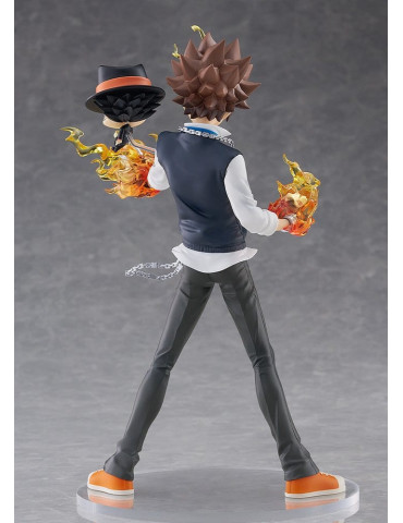 Katekyo Hitman Reborn Pop Up Parade SP PVC Figures 2-Pack Tsunayoshi Sawada & Reborn 24 cm Orange Rouge 2
