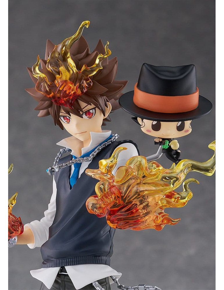 Katekyo Hitman Reborn Pop Up Parade SP PVC Figures 2-Pack Tsunayoshi Sawada & Reborn 24 cm Orange Rouge