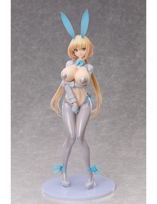 Bunny Suit Planning figurine PVC 1/4 Sophia F. Shirring Reverse Bunny Ver. (White Edition) 48 cm FREEing