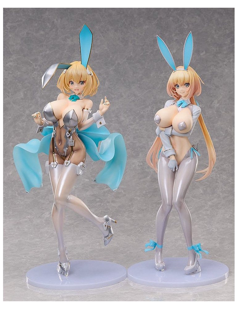 Bunny Suit Planning figurine PVC 1/4 Sophia F. Shirring Reverse Bunny Ver. (White Edition) 48 cm FREEing