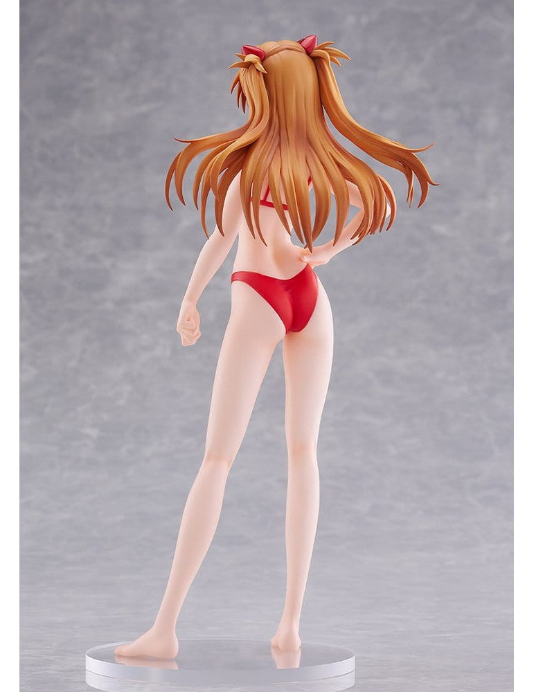Rebuild of Evangelion Pop Up Parade Beach Queens Asuka Shikinami Langley (Bikini Style) L Size 23 cm Wave