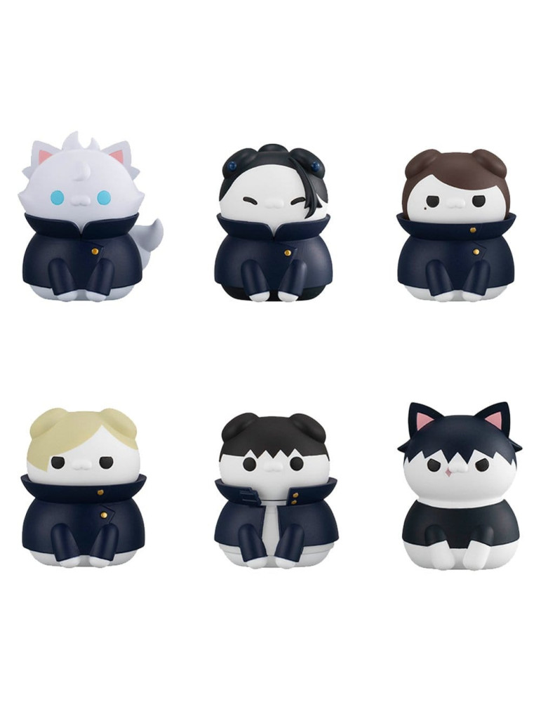 Jujutsu Kaisen figurines mini Mega Cat Project Jujutsu Cats Hidden Inventory/Premature Death Ver. 3 cm Megahouse
