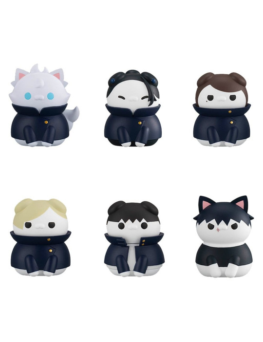 Jujutsu Kaisen figurines mini Mega Cat Project Jujutsu Cats Hidden Inventory/Premature Death Ver. 3 cm Megahouse