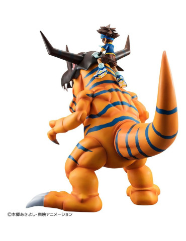Digimon Adventure figurine PVC Precious G.E.M. Series Greymon & Taichi Yagami 25 cm (Repeat) Megahouse 2