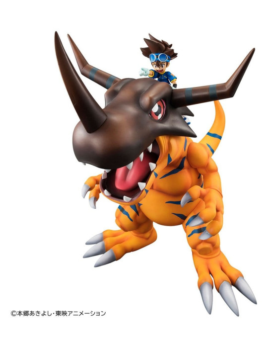 Digimon Adventure figurine PVC Precious G.E.M. Series Greymon & Taichi Yagami 25 cm (Repeat) Megahouse
