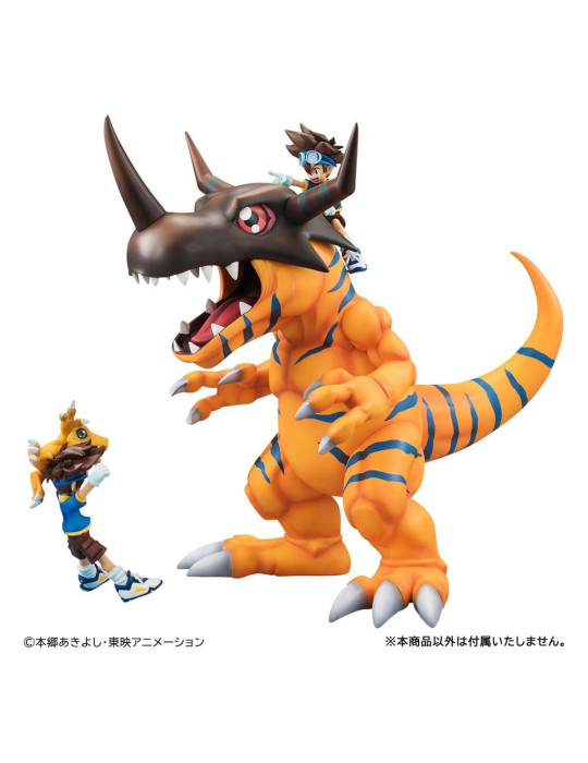 Digimon Adventure figurine PVC Precious G.E.M. Series Greymon & Taichi Yagami 25 cm (Repeat) Megahouse