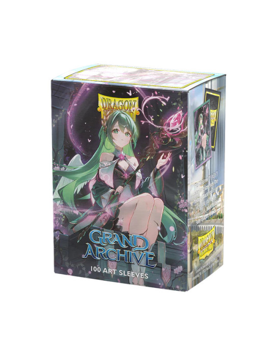 Grand Archive 100 Standard Art Sleeves : Ariel, Archangel of Natura