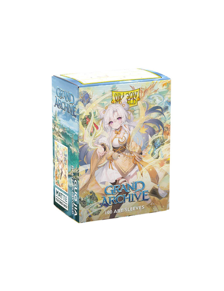 Grand Archive 100 protège-cartes Standard Art : Guo Jia, Heaven’s Favored