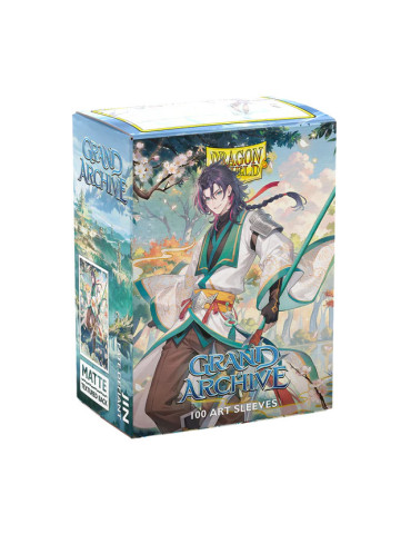 Grand Archive 100 Standard Art Sleeves : Jin, Fate Defiant
