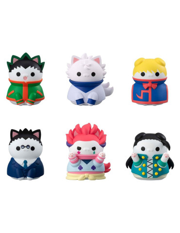 Hunter x Hunter figurines mini Mega Cat Project Nyanter x Nyanter Hunter x Cat 3 cm Megahouse