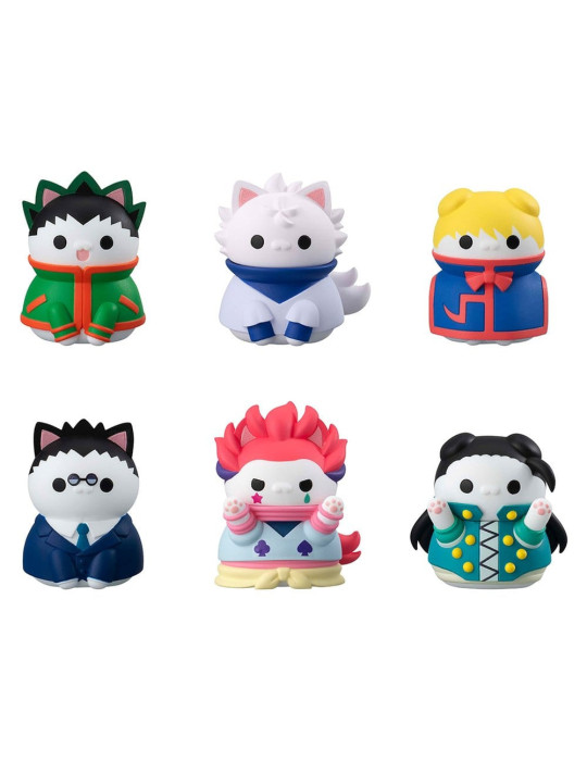 Hunter x Hunter figurines mini Mega Cat Project Nyanter x Nyanter Hunter x Cat 3 cm Megahouse
