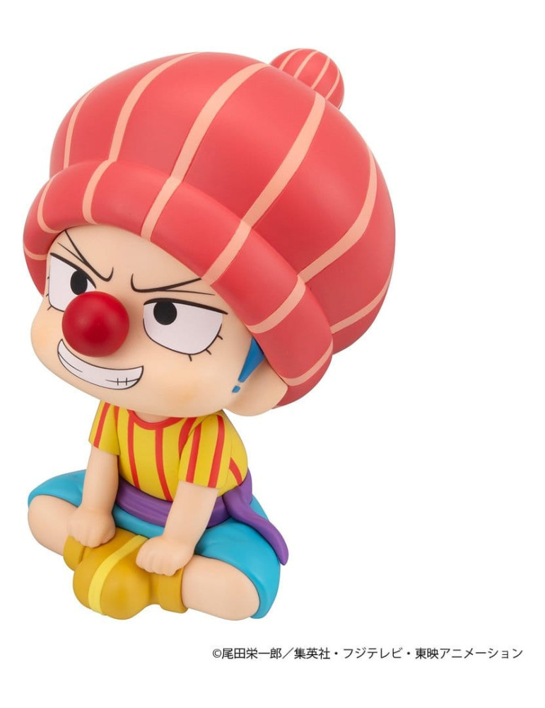 One Piece Look Up PVC Figure Buggy Childhood Ver. 11 cm Megahouse
