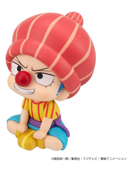 One Piece Look Up PVC Figure Buggy Childhood Ver. 11 cm Megahouse