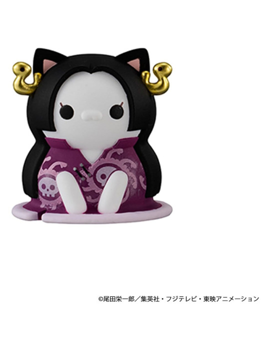 One Piece figurines mini Mega Cat Project Nyan Piece Nyan! Luffy & the Seven Warlords of the Sea 3 cm Megahouse