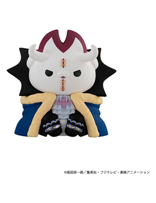 One Piece figurines mini Mega Cat Project Nyan Piece Nyan! Luffy & the Seven Warlords of the Sea 3 cm Megahouse