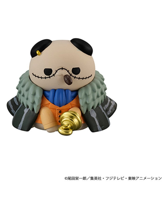 One Piece figurines mini Mega Cat Project Nyan Piece Nyan! Luffy & the Seven Warlords of the Sea 3 cm Megahouse