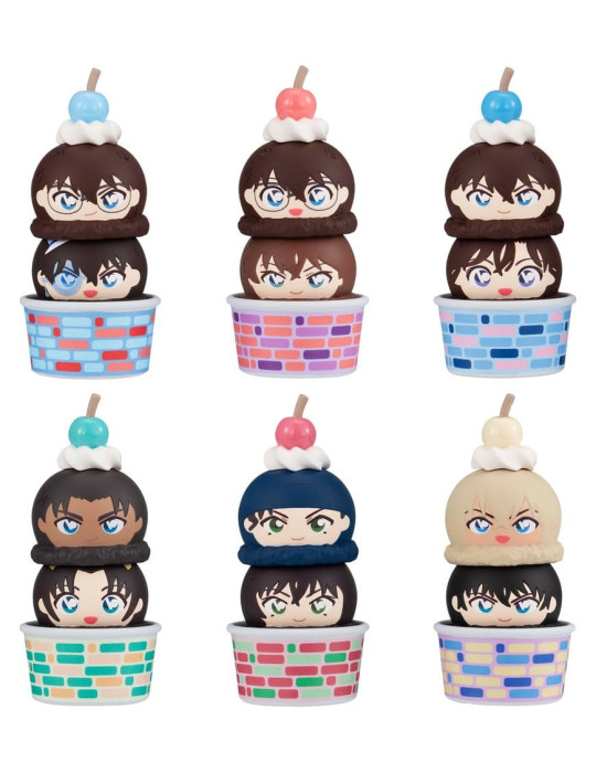 Detective Conan figurines mini Tsumichen Stack up & Change 8 cm Megahouse