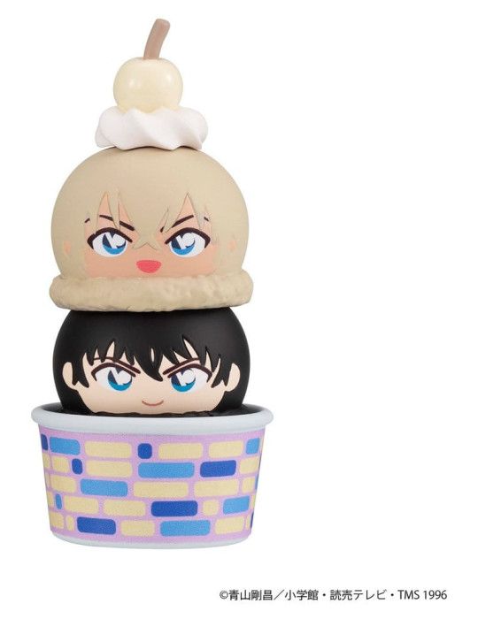 Detective Conan figurines mini Tsumichen Stack up & Change 8 cm Megahouse