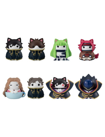 Code Geass: Lelouch of the Rebellion figurines mini Mega Cat Project Code Genyass 3 cm Megahouse