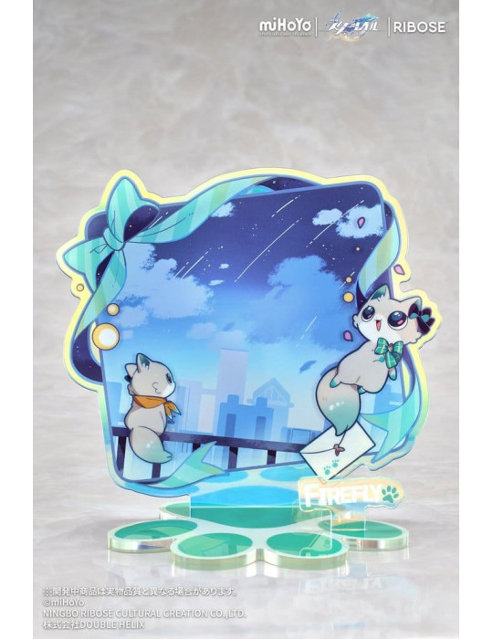 Honkai: Star Rail Rise Up+ Chibi Cat Series figurine Firefly 18 cm Ribose