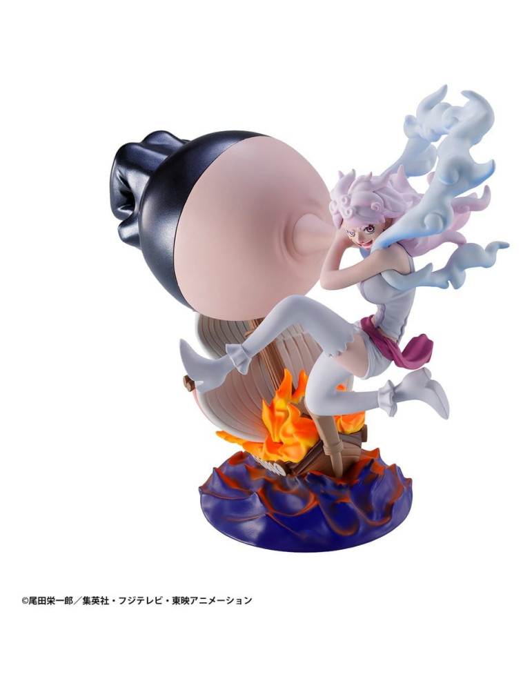 One Piece figurines mini Petitrama series LOGBOX RE BIRTH Ver. Egghead 02 8 cm Megahouse