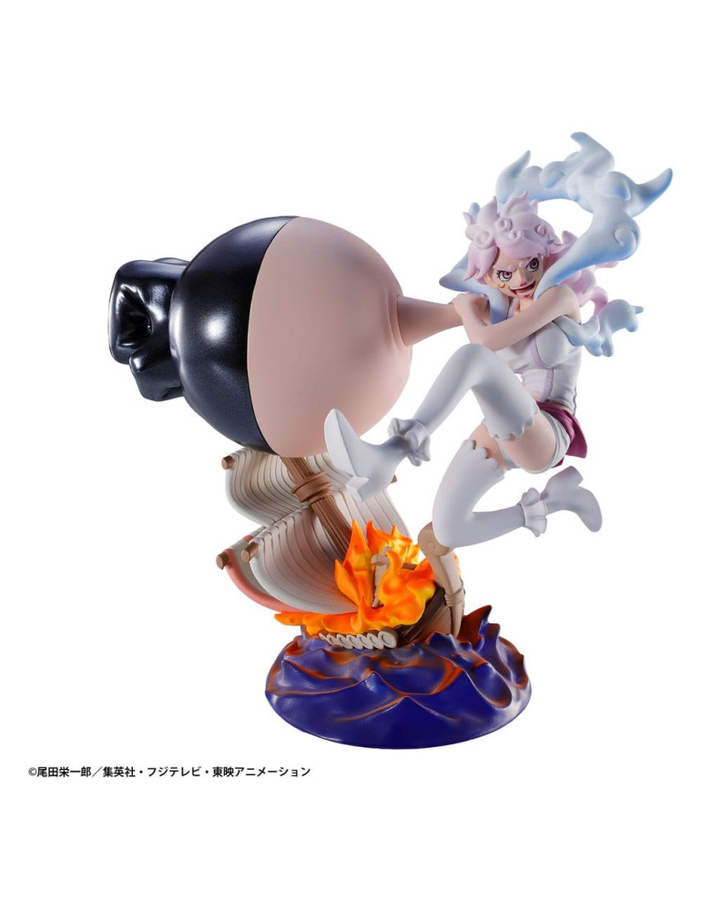 One Piece figurines mini Petitrama series LOGBOX RE BIRTH Ver. Egghead 02 8 cm Megahouse