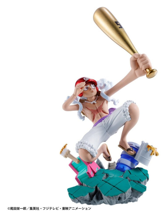 One Piece Petitrama series LOGBOX RE BIRTH Ver. Egghead 02 Mini Figures 8 cm Megahouse