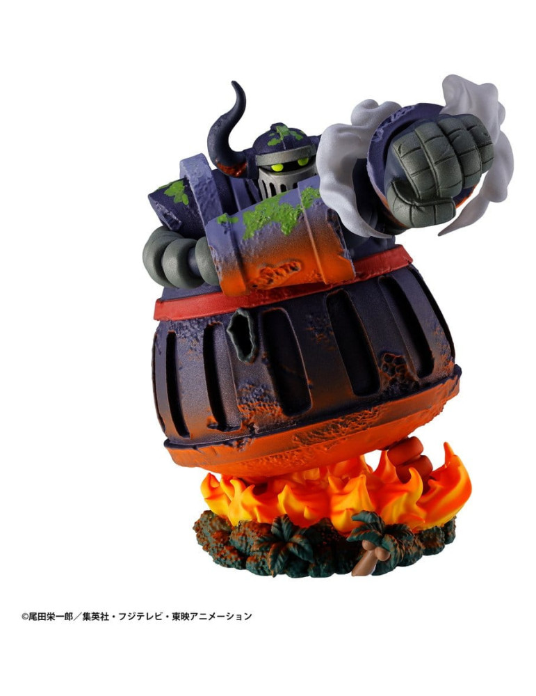One Piece figurines mini Petitrama series LOGBOX RE BIRTH Ver. Egghead 02 8 cm Megahouse