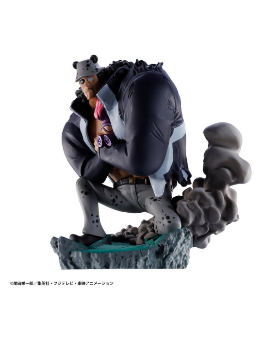 One Piece figurines mini Petitrama series LOGBOX RE BIRTH Ver. Egghead 02 8 cm Megahouse