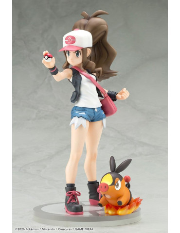 Pokémon PVC Figure 1/8 Hilda with Tepig Artfx J 21 cm Kotobukiya 2