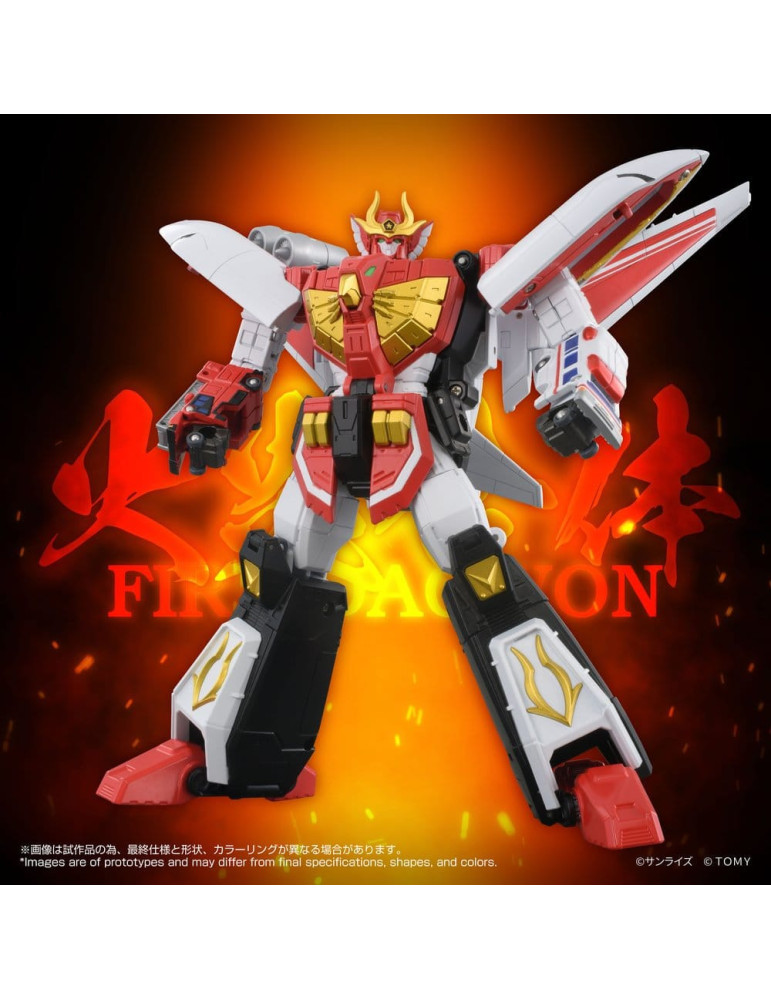 Brave Command Dagwon Toyrise figurine Fire Dagwon 18 cm Takara Tomy