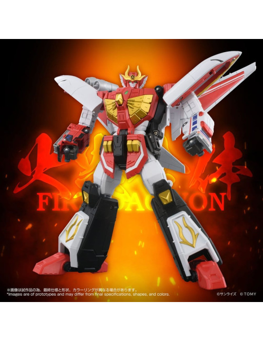 Brave Command Dagwon Toyrise figurine Fire Dagwon 18 cm Takara Tomy