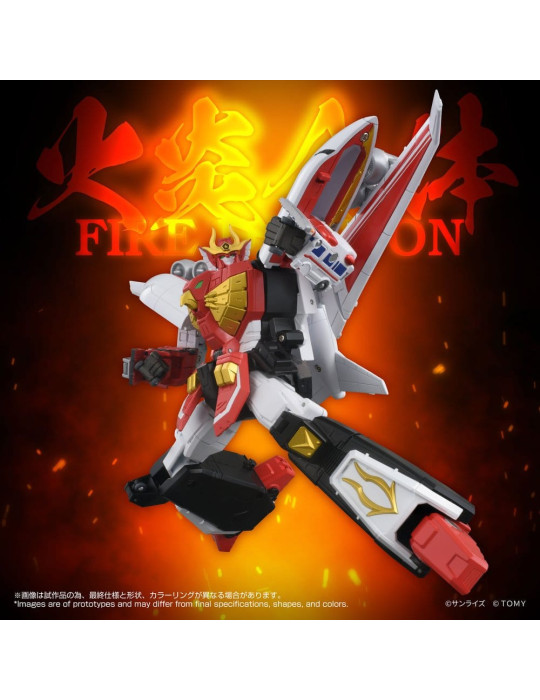 Brave Command Dagwon Toyrise figurine Fire Dagwon 18 cm Takara Tomy