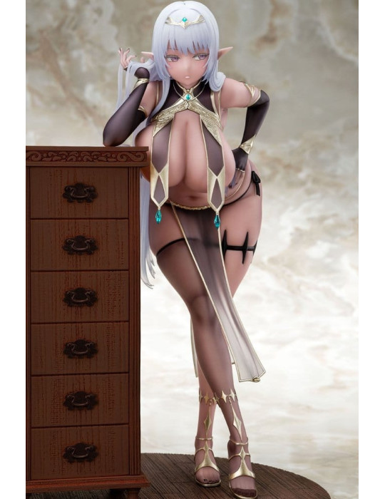 Original Character PVC Figure 1/6 Dark Elf illustration by oekakizuki 26 cm Hakoiri Musume
