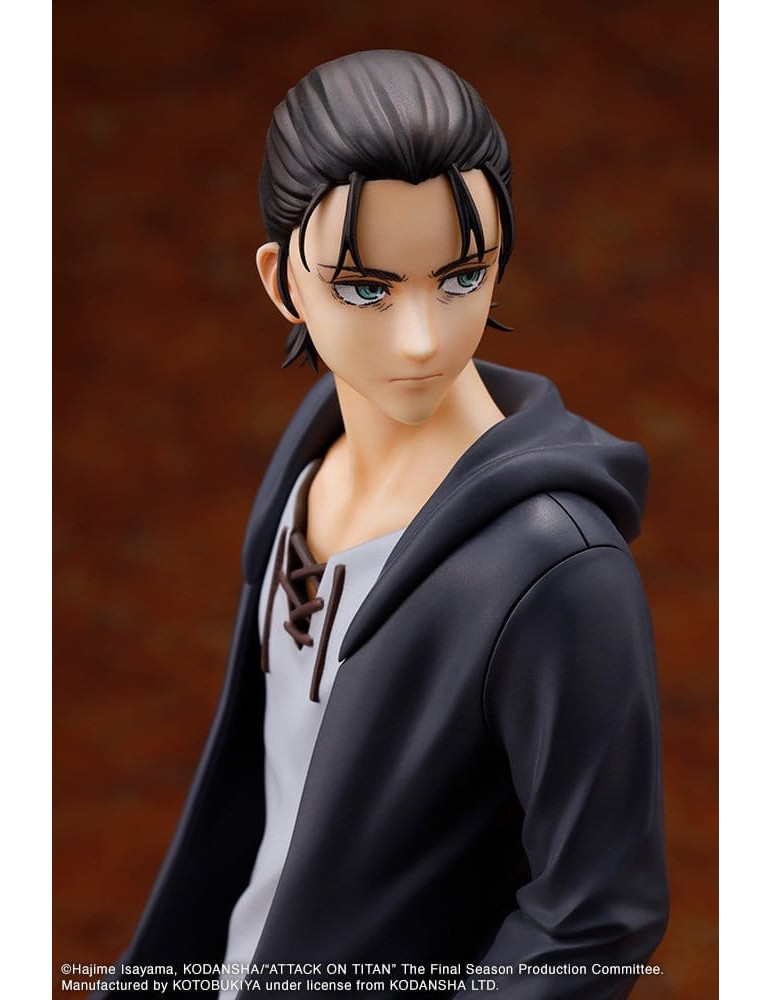 Attack on Titan: The Final Season figurine PVC Oshi Works Eren Yeager The Final Season Ver. 23 cm Kotobukiya