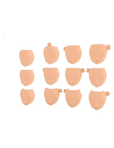 Megami Device M.S.G 08 Accessory Set 1/1 Face Set Buster Doll Skin Color D Kotobukiya