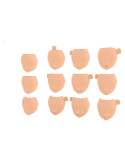 Megami Device M.S.G 08 accessoires 1/1 Face Set Buster Doll Skin Color D Kotobukiya