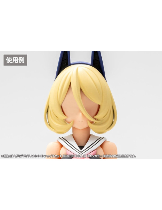 Megami Device M.S.G 08 accessoires 1/1 Face Set Buster Doll Skin Color D Kotobukiya