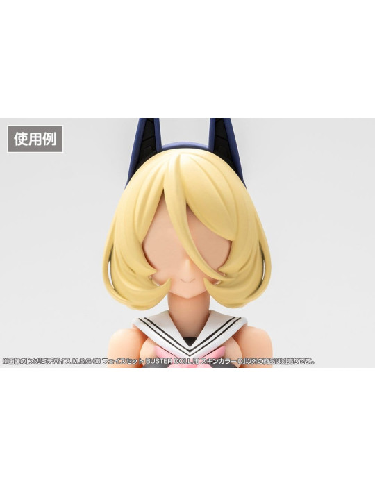 Megami Device M.S.G 08 accessoires 1/1 Face Set Buster Doll Skin Color D Kotobukiya