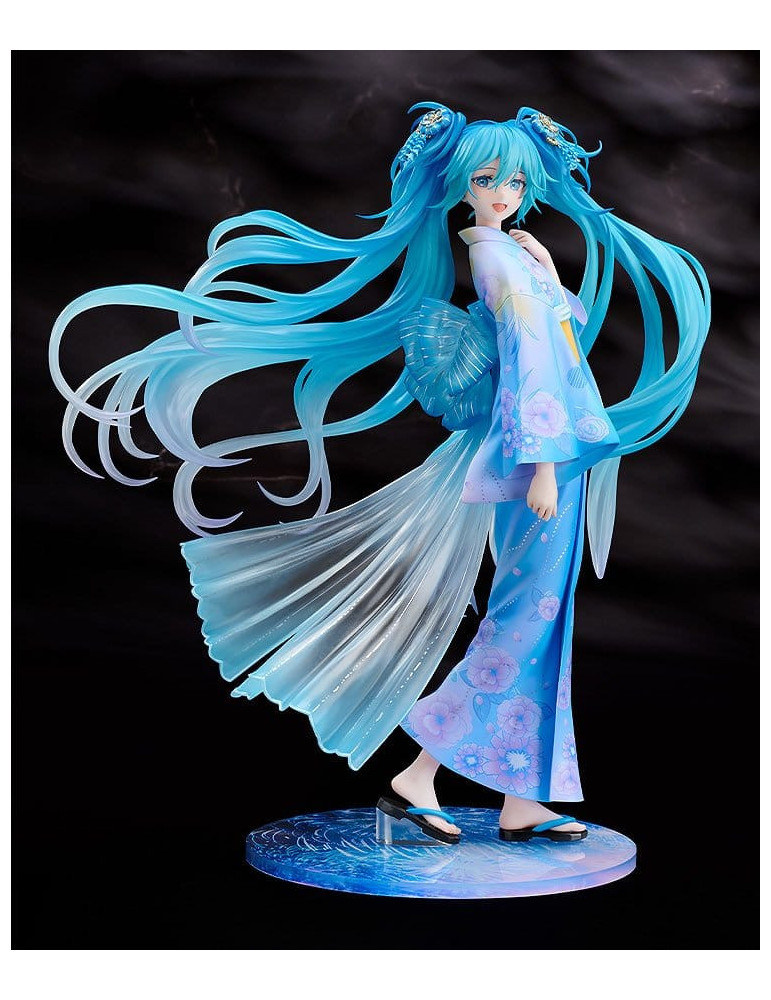 Character Vocal Series 01: Hatsune Miku figurine PVC 1/7 Music & Fire Works Ver. 23 cm Good Smile