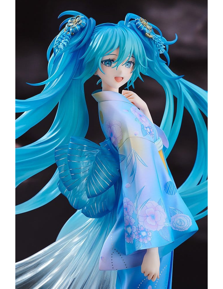 Character Vocal Series 01: Hatsune Miku PVC Figure 1/7 Music & Fire Works Ver. 23 cm Good Smile