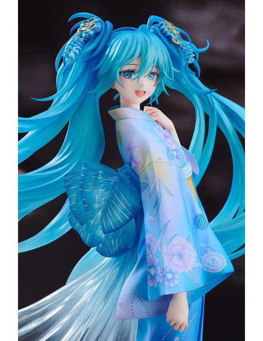 Character Vocal Series 01: Hatsune Miku PVC Figure 1/7 Music & Fire Works Ver. 23 cm Good Smile