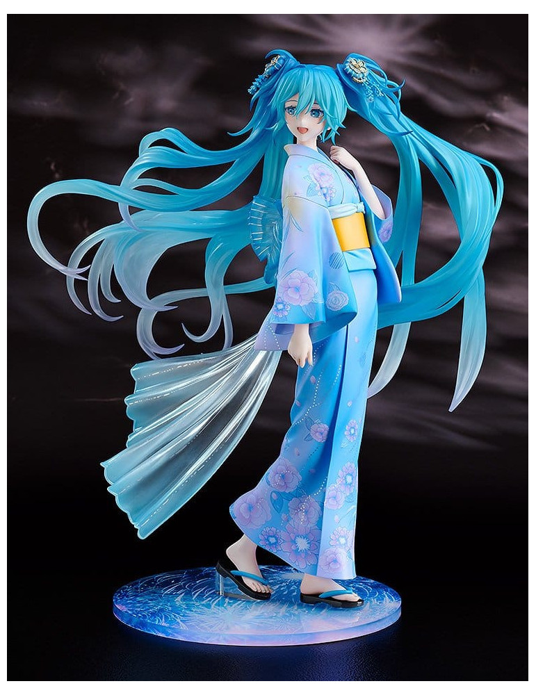 Character Vocal Series 01: Hatsune Miku figurine PVC 1/7 Music & Fire Works Ver. 23 cm Good Smile
