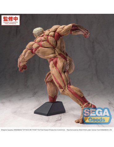 L'Attaque des Titans GigantiX figurine PVC Reiner Braun Armored Titan Ver. 25 cm Sega 2