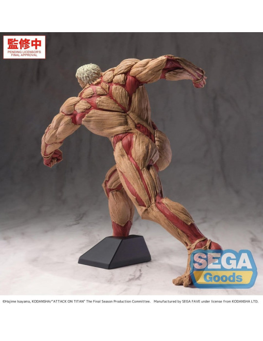 L'Attaque des Titans GigantiX figurine PVC Reiner Braun Armored Titan Ver. 25 cm Sega