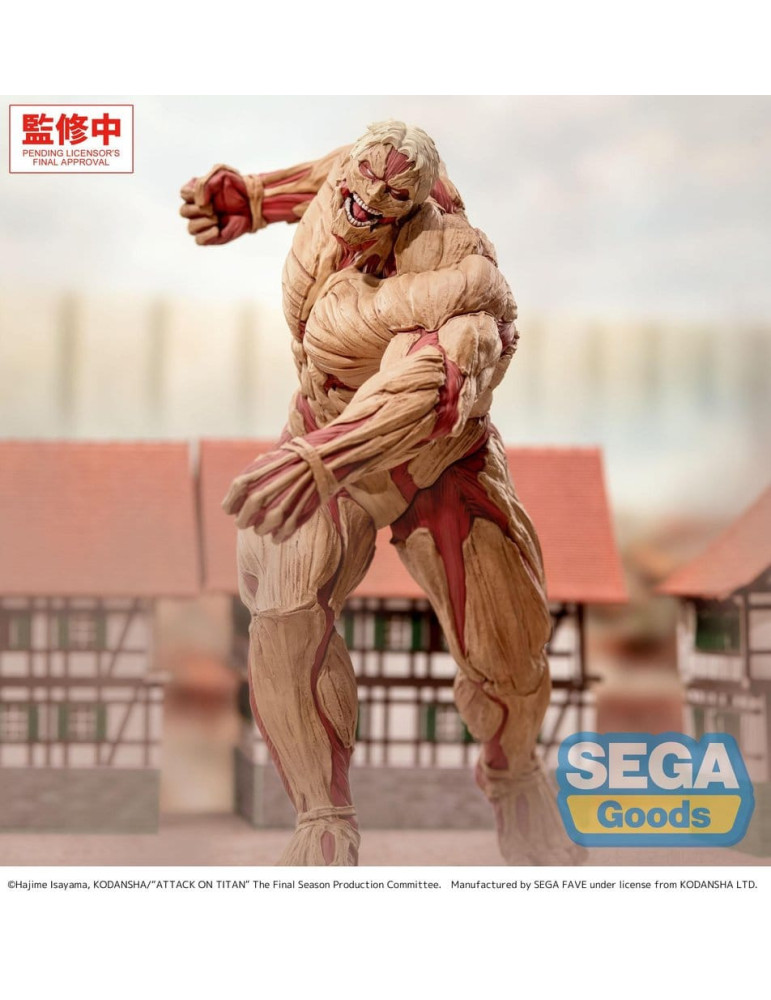 Attack on Titan GigantiX PVC Figure Reiner Braun Armored Titan Ver. 25 cm Sega